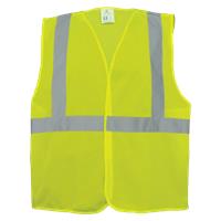 Safety Vest Class 2 Polyester Mesh with 3M Reflective Fabric